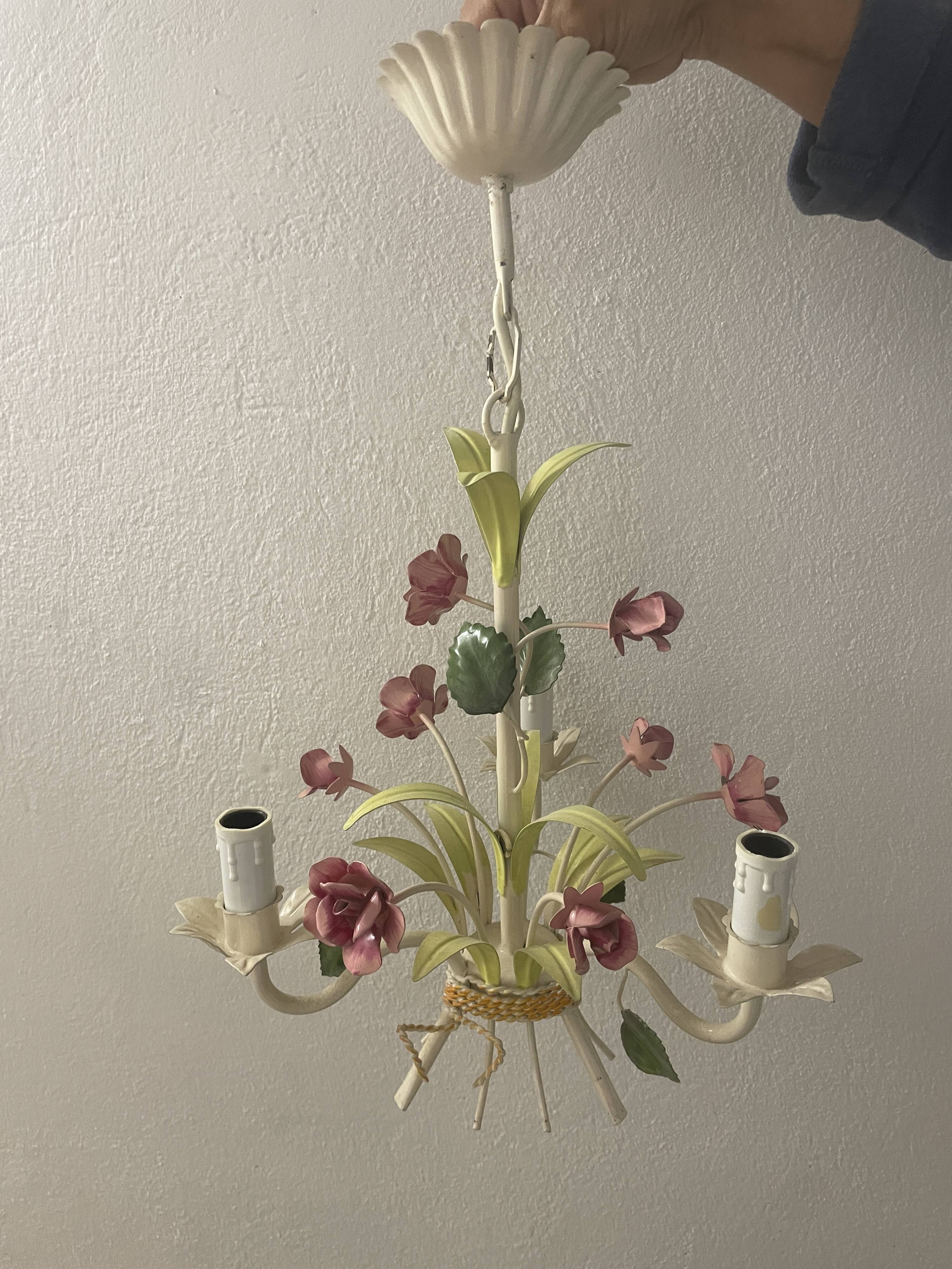 Vintage floral lustre
