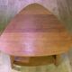 Light wood tripod table 50s