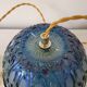 Blue glass suspension