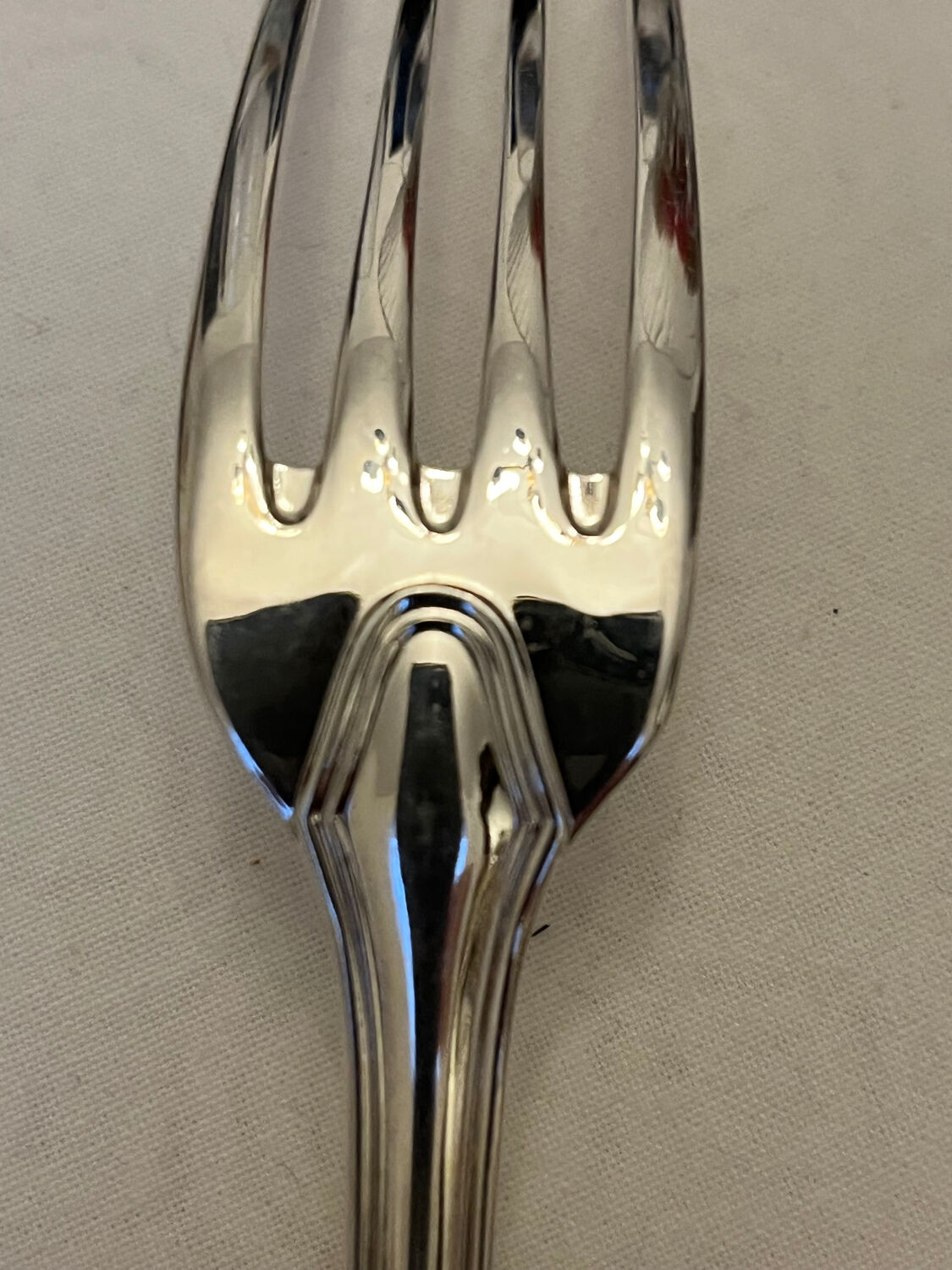 12 silver-plated cutlery sets by Ercuis