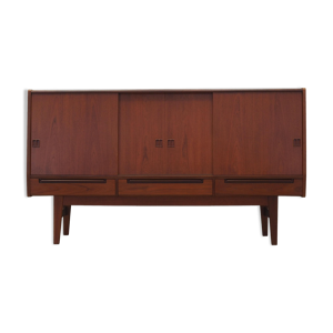 enfilade en teck, design danois, années 1960, danemark