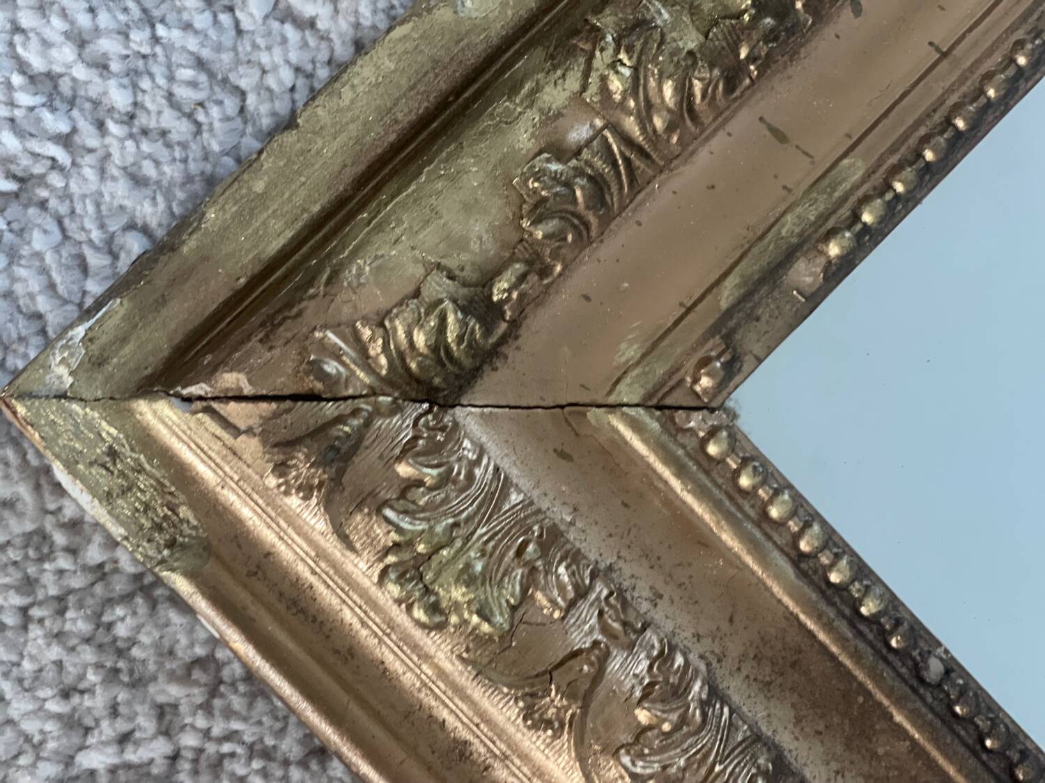 Louis Philippe mirror 75cm.