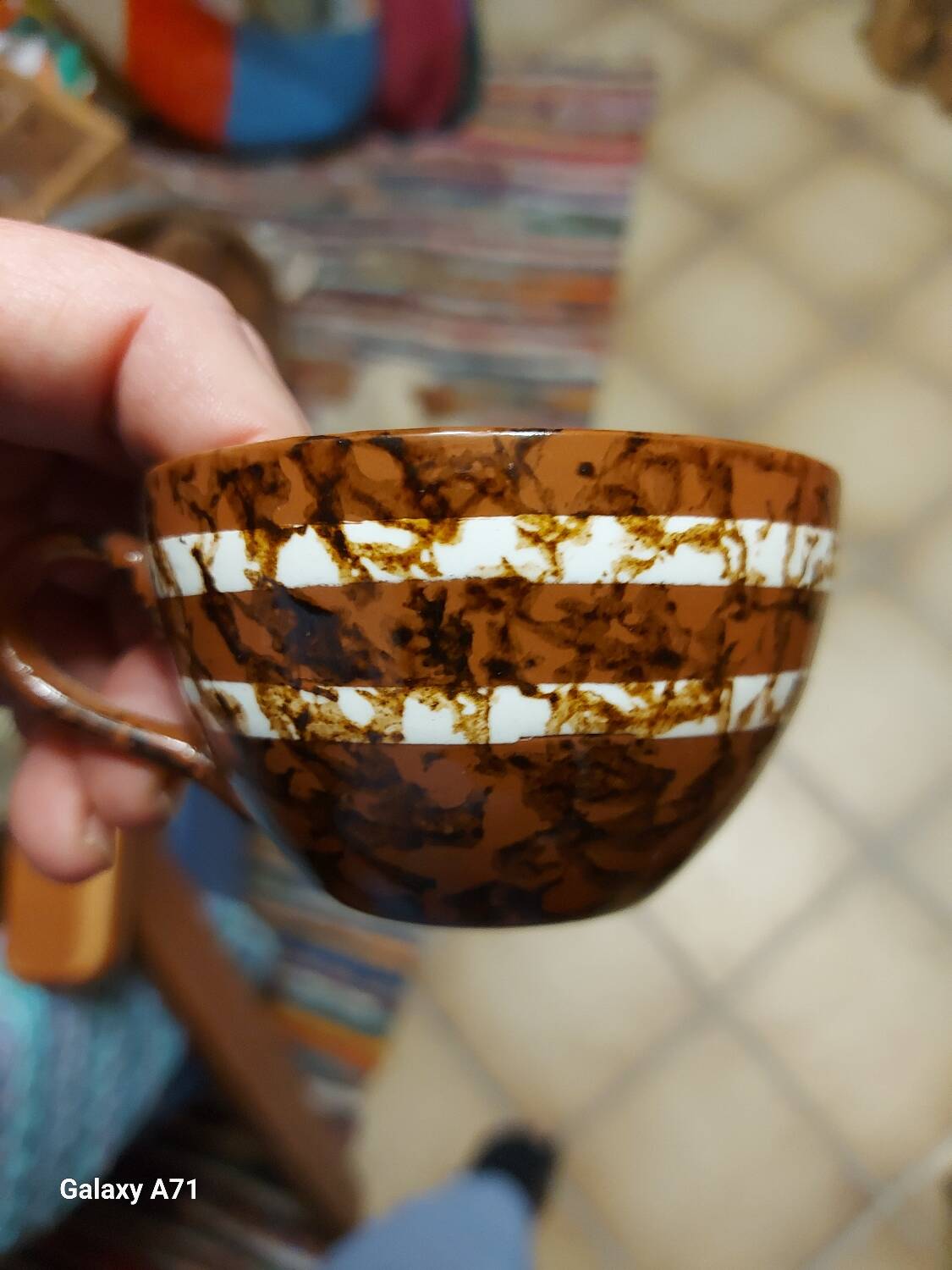 Art Deco coffee or tea service by Digoin Sarreguemines