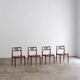 Set of 6 "Mod. 79" dining chairs in rosewood by Niels Moller