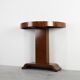 Art Deco Console Table in Walnut Veneer, France 1920s