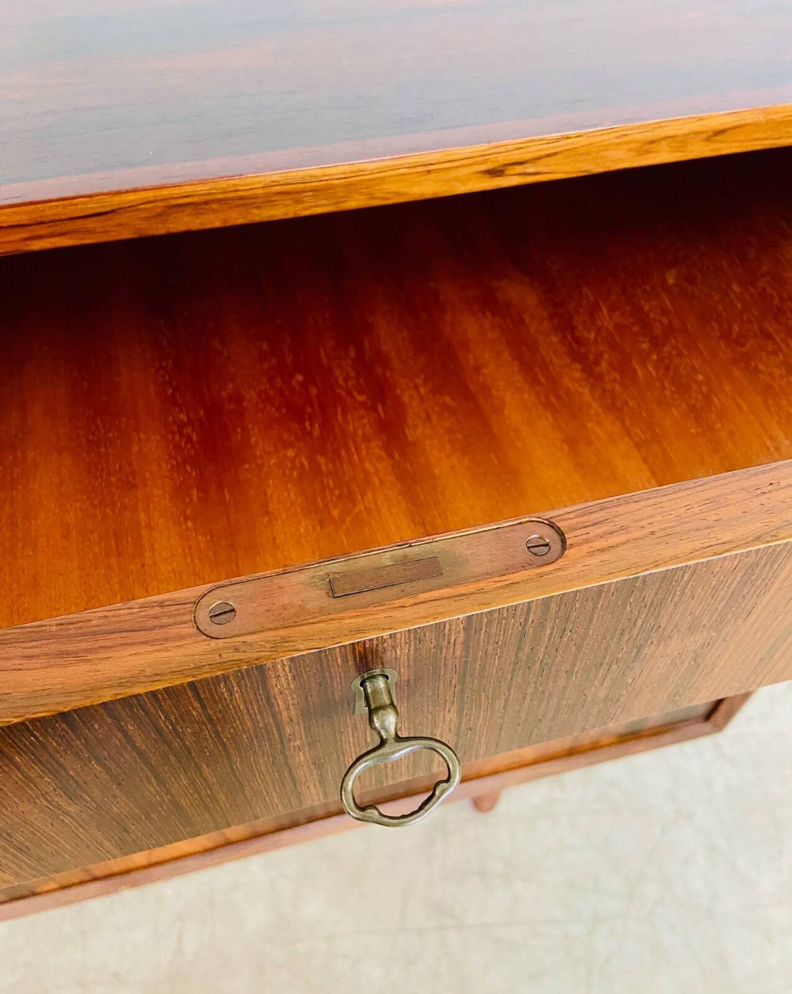 Buffet danois rétro vintage en palissandre du milieu du siècle par Poul Cadovius, années 1960