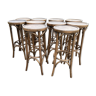 Set of 6 bar stools