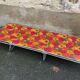 Vintage flower camp bed