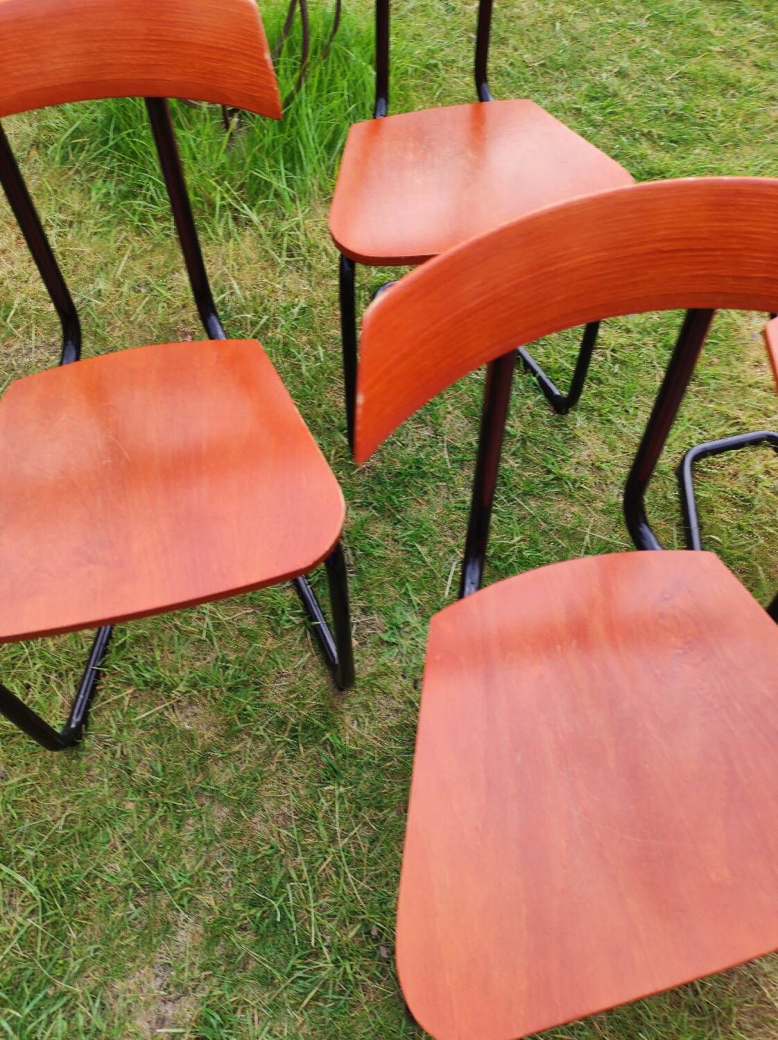 Set of four vintage chairs