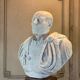 Bust of Emperor Galba, white Carrara marble, 18th century.