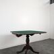 Table à jeux anglaise en acajou