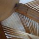 Hanging wood braided yarns Scandinavian design 60-70