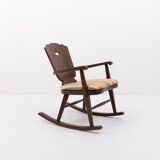 Mid-Century Scandinavian rocking chair