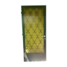 Wrought iron entrance door 70s