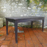 Old skated farm table