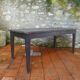 Old skated farm table