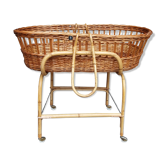 60s rattan basket