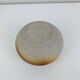 Vintage stoneware round vase