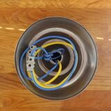 Art deco globe hanging lamp 30 cm