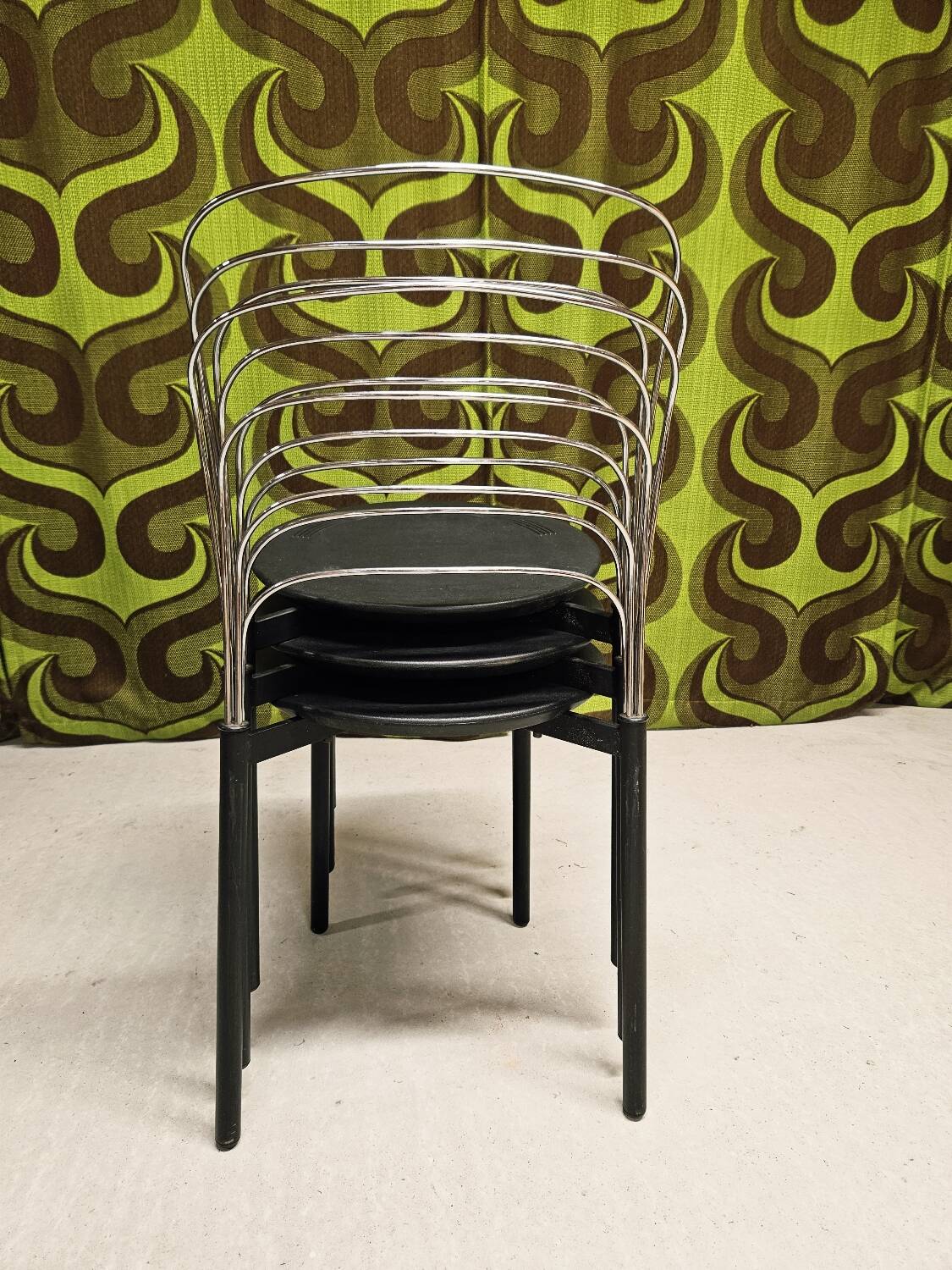 set of three Delfina chairs, Italy 80"