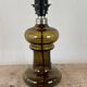 lampe verre fumé Holmegaard- Suède années 80