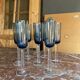 Set of 8 stemmed glasses