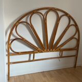 Rattan headboard