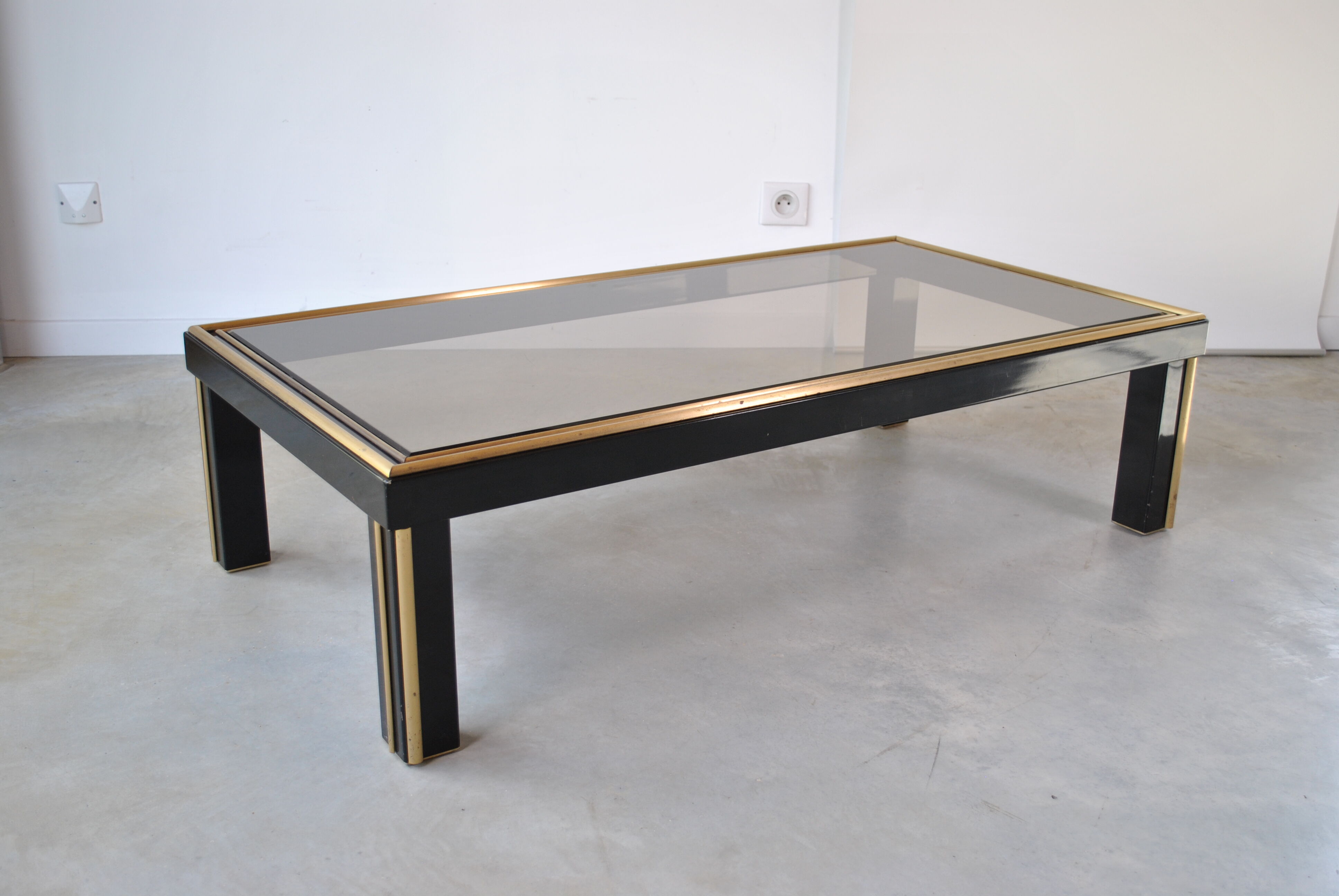 Table basse années 80