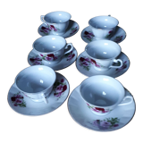 Set of 6 coffee cups