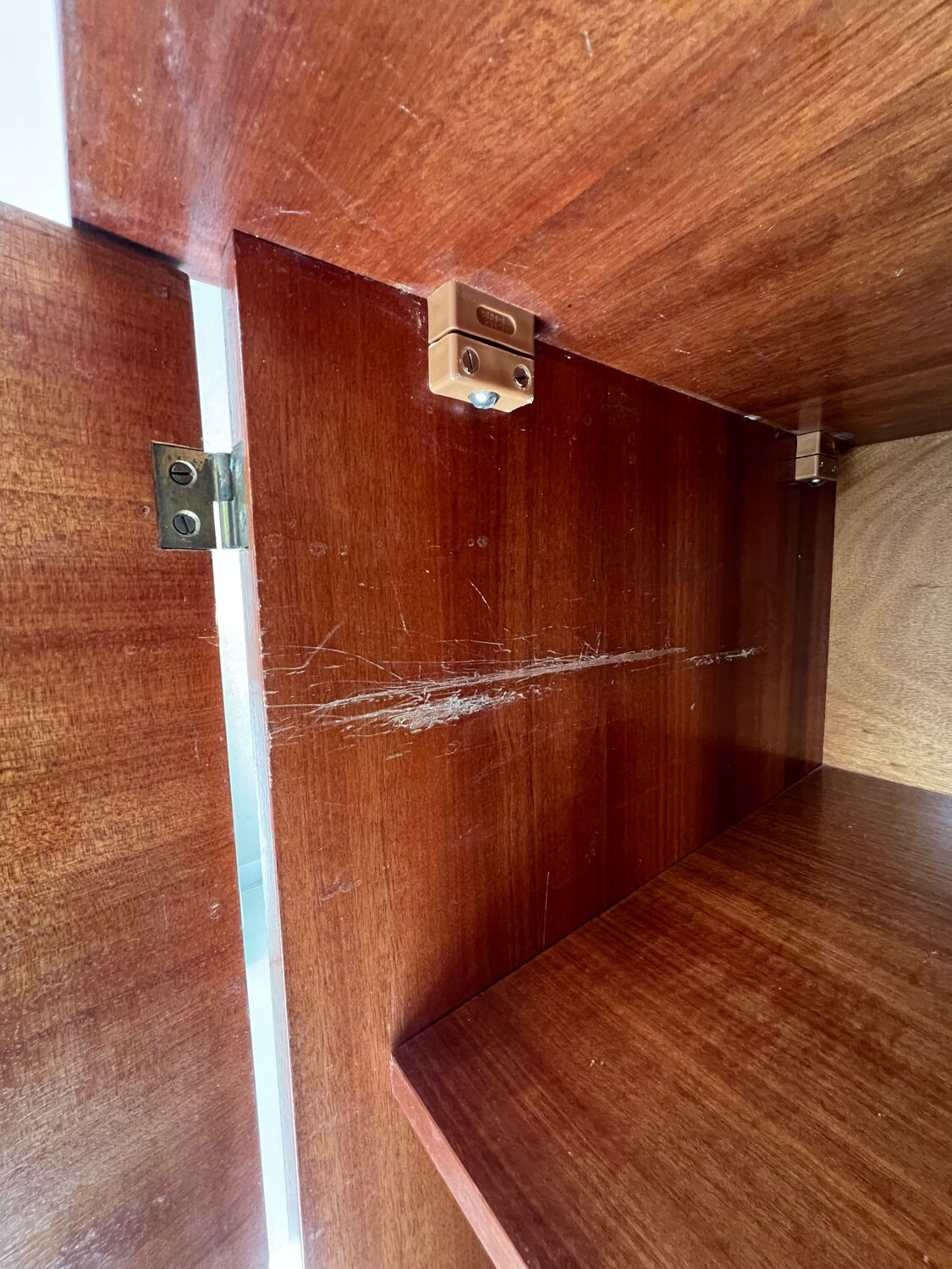 Large vintage sideboard from the 50s/60s, 210 cm.