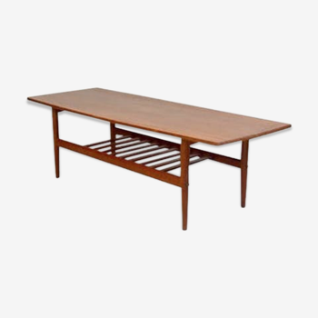 Table basse scandinave des années 60