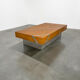 Table basse en loupe D’orme 1970