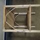 Table d'appoint en bambou vintage