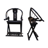 Folding Thrones, 1920s, Set of 2