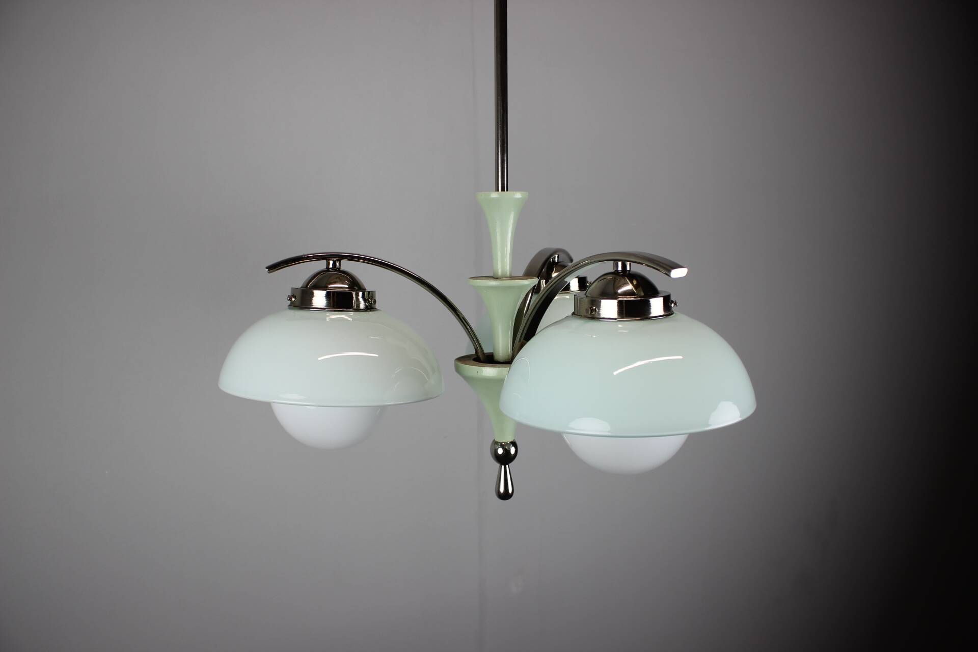 Art Deco lustre from the 1930s, Czechoslovakia