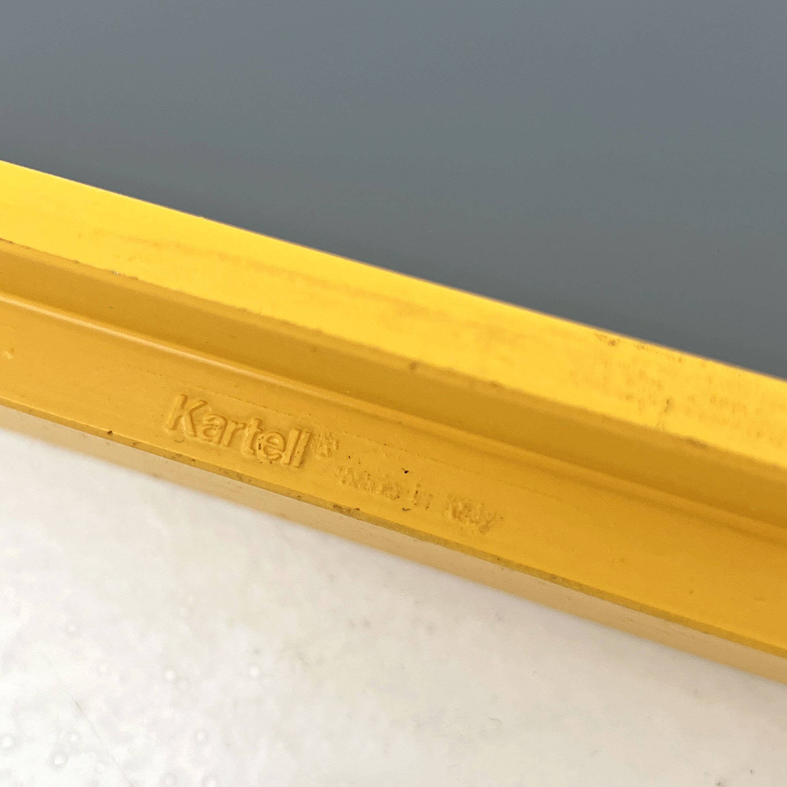 Miroir vert par Anna Castelli Ferrieri pour Kartell 1980