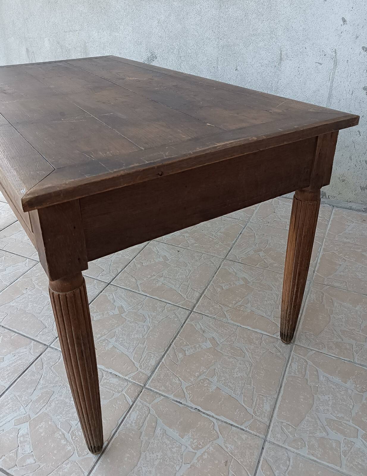 Art Deco oak table