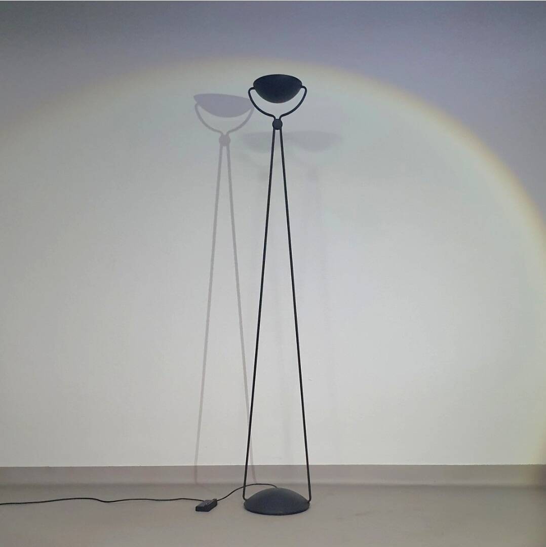 Very rare Paolo Piva for Stefano Cevoli floorlamp Meridiana 185cm