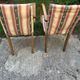 Pair of bridge armchairs from the 1950s – Bent wood