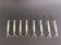WMF, eight silver-plated knife rests, palmette decoration 1880