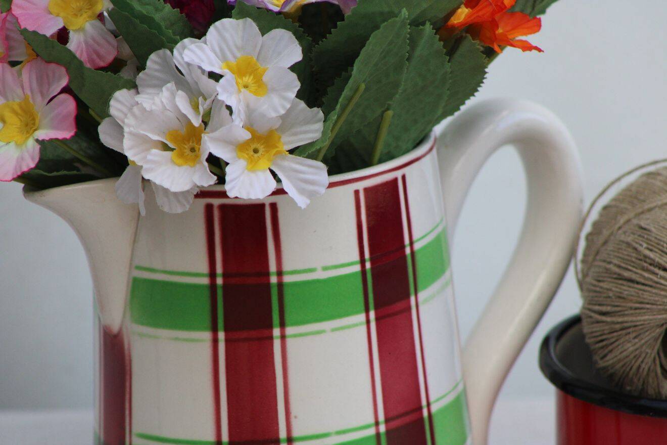Old ceramic pitcher
