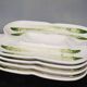 Lot of 4 Dish Minton Faience circa 1900 Asparagus Majolica