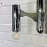 Chrome wall lamps by Sciolari - 2 available