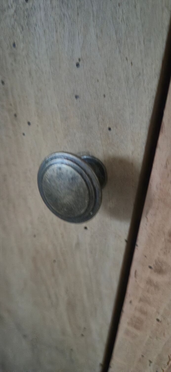 Small solid wood jam jar holder