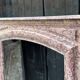 Louis XIV Style Fireplace In Purplish Brocatelle Marble Circa 1880