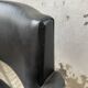 Pair of chrome office chairs