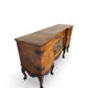 Buffet en noyer burr italien, années 1930.