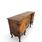 Buffet en noyer burr italien, années 1930.