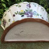 Pair of Nevers earthenware flower makers early nineteenth