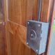 Walnut restoration cabinet